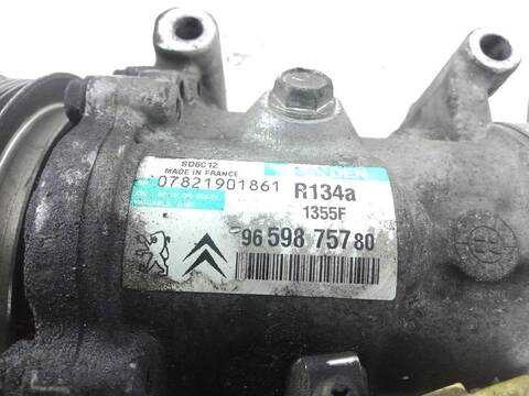 Foto 2ª: Compresor Aire Acondicionado Peugeot 207 1.4 [KFV (TU3A)] (2006)
