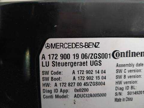 Foto 3ª: Modulo Confort BCM Mercedes Clase C 160 C 220 CDI BLUEEFFICIENCY 204.002) 170CV 125KW [651911] (2012)