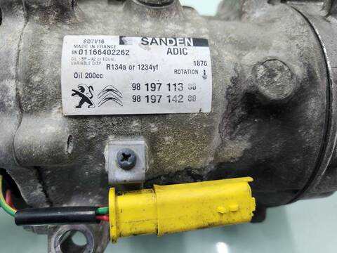 Foto 4ª: Compresor Aire Acondicionado Peugeot Boxer 333 L2H1 PRO BLUEHDI 120 START STOP 120CV 88KW FURGON [4H03] (2022)