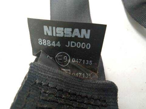 Foto 4ª: Cinturón Trasero Izquierdo Nissan Qashqai 1.5 DCI 103CV 76KW [K9K 282,K9K 292]