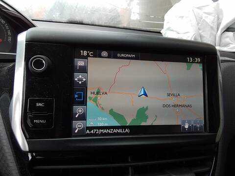 Foto 4ª: Pantalla Multifuncion Peugeot 208 STYLE 82CV 60KW [HM01] (2016)