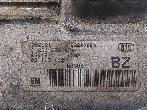 Foto 3ª: Centralita Motor ECU Opel Corsa 1.2 75CV 55KW [Z 12 XE] (2002)