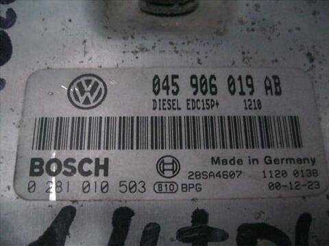 Foto 2ª: Centralita Motor ECU Volkswagen Polo 1.4 TDI 75CV 55KW [AMF] (2001)