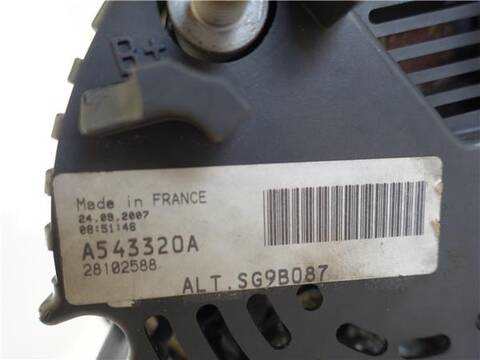 Foto 3ª: Alternador Volkswagen Golf 1.6 16V BERLINA 105CV 77KW [BCB] (2002)