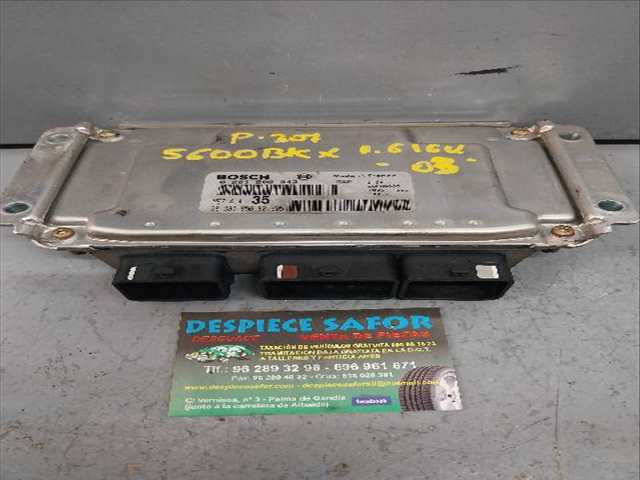 Centralita Motor ECU Peugeot 307 1.6 G