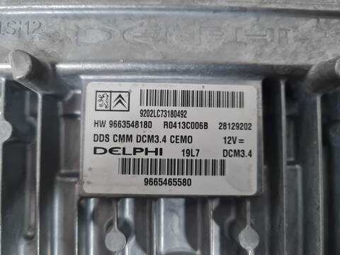 Foto 2ª: Centralita Motor ECU Peugeot 407 SPORT 136CV 100KW [RHR] (2008)