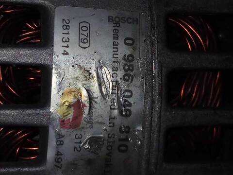 Foto 3ª: Alternador Renault Kangoo 1.5 DCI FC08 FC09) (1997)