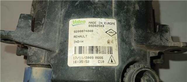 Foto 2ª: Faro Antiniebla Delantero Derecho Renault Megane 1.5 AUTHENTIQUE [1.5 LTR. - 66 KW DCI DIESEL FAP] III BERLINA 5P (2008-_)