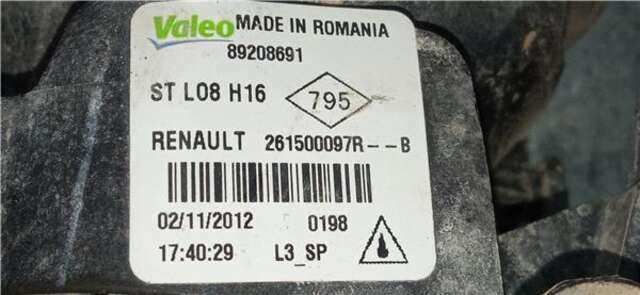Foto 2ª: Faro Antiniebla Delantero Derecho Renault Clio 1.5 LIMITED [1.5 LTR. - 55 KW DCI DIESEL FAP ENERGY]