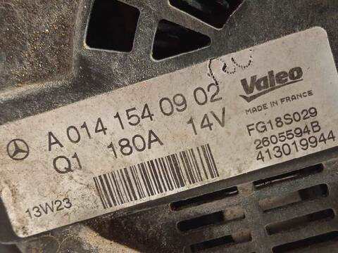 Foto 4ª: Alternador Mercedes Clase S 220 SL 500 231.473) 435CV 320KW [278927] (2013)