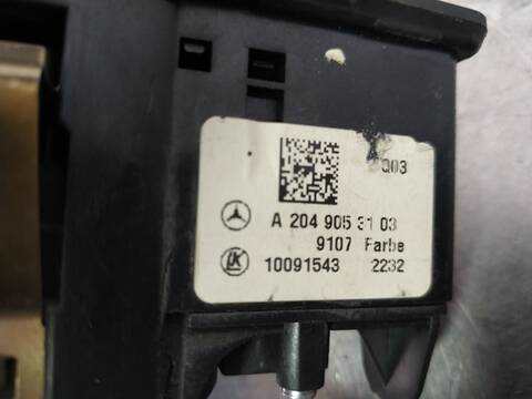 Foto 3ª: Mando Luces Mercedes Clase C 160 C 220 CDI BLUEEFFICIENCY 204.002) 170CV 125KW [651911] (2012)