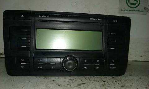 Sistema Audio Radio CD Skoda Octavia RS BERLINA 170CV 125KW
