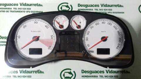 Cuadro de Instrumentos Peugeot 307 1.6 HDI FAP CAT 9HZ - DV6TED4) 109CV 80KW