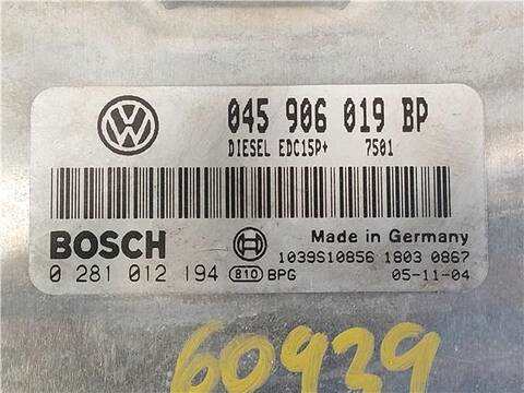 Foto 3ª: Centralita Motor ECU Volkswagen Polo 1.4 TDI 70CV 51KW [BNM] (2006)