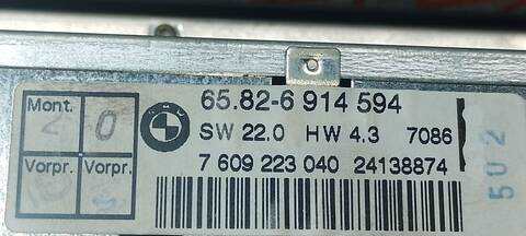 Foto 2ª: Pantalla Multifuncion Bmw Serie 5 518 530D EXCLUSIVE 193CV 142KW [M57D30] (2002)