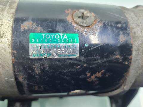 Foto 4ª: Motor de Arranque Toyota Hilux 2.5 TD 144CV 106KW (2016)