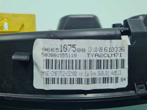 Foto 4ª: Cuadro de Instrumentos Peugeot 308 1.6 16V TURBO CAT 5FX - EP6DT) 150CV 110KW (2008)
