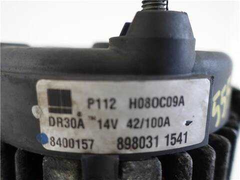 Foto 3ª: Alternador Opel Astra 1.7 NAVI 110CV 81KW [D-Z17DTR] (2009)
