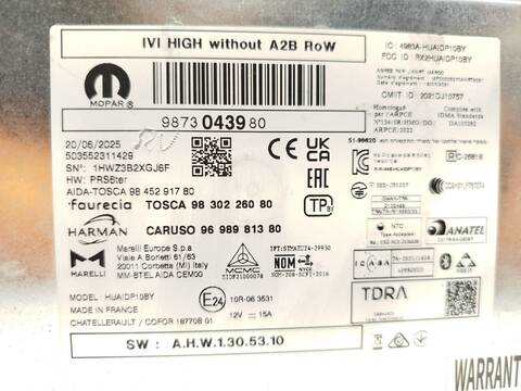 Foto 4ª: Sistema GPS Citroen C4 E-C4 BCZKXC) 136CV 100KW [HN09] (2025)