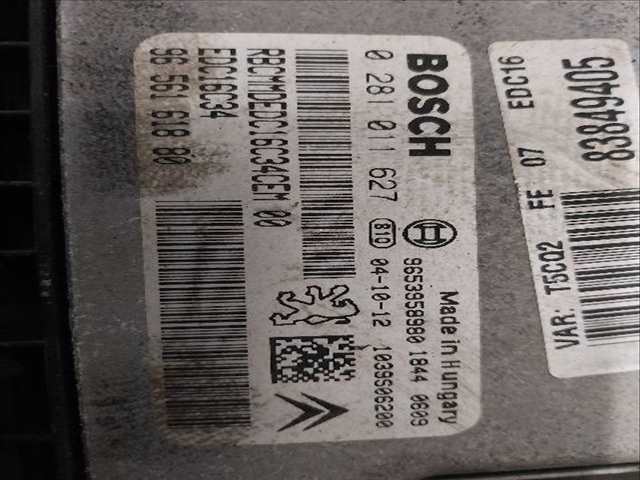 Foto 2ª: Centralita Motor ECU Peugeot 307 1.6 HDI [D-9HX] (2006)