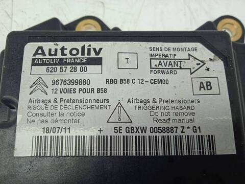 Foto 3ª: Centralita Airbag Citroen C4 1.6 E-HDI FAP PICASSO 112CV 82KW [9HR] (2011)