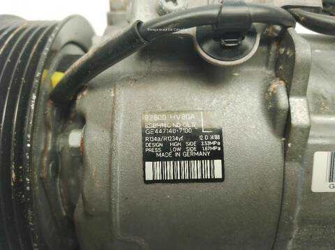 Foto 2ª: Compresor Aire Acondicionado Nissan Qashqai 1.3 DIG-T [HR13DDT] (2013)