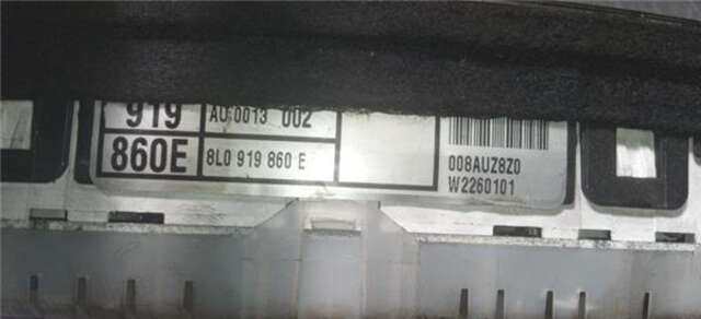 Cuadro de Instrumentos Audi A3 1.6 AMBIENTE [1.6 LTR. - 74 KW]