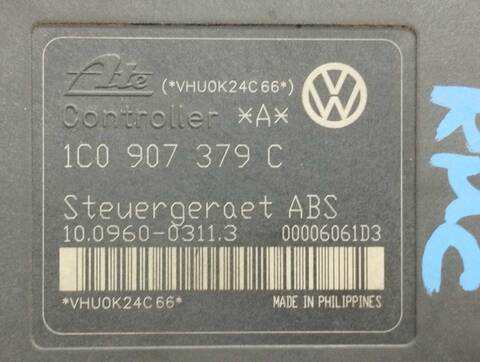 Foto 3ª: Abs Volkswagen Golf 25 ANIVERSARIO BERLINA 101CV 74KW [ATD] (2000)