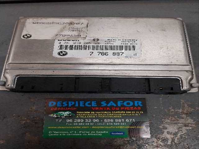 Centralita Motor ECU Bmw Serie 3 318 2.0 D