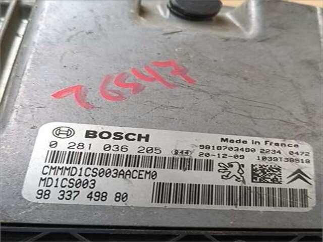 Foto 3ª: Centralita Motor ECU Toyota Proace 1.5 L1 FURGÓN BUSINESS [1.5 LTR. - 88 KW D-4D]
