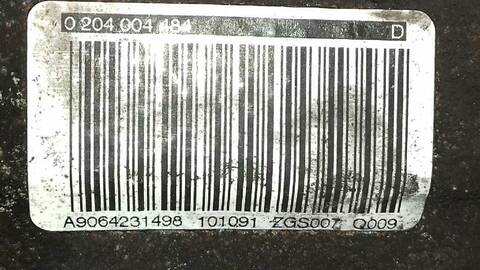 Foto 2ª: Pinza Freno Trasera Derecho Mercedes Sprinter 310/313/316 CDI 906.631/633/635/637) 95CV 70KW CAJA CERRADA (2010)