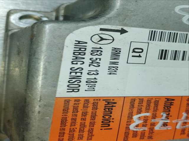 Foto 4ª: Centralita Airbag Mercedes Clase ML 270 CDI 163.113) W163) [612963] (2001)