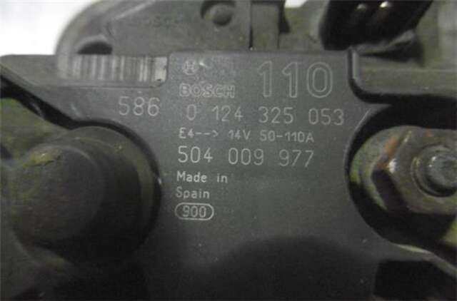 Alternador Iveco Daily 35 C 12 V. 35 S 12 V (AGKA43A2. AGKB43A2. AGKB46A2. AGKC43A2