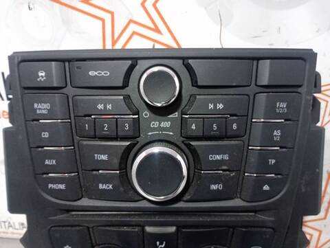 Foto 3ª: Sistema Audio Radio CD Opel Astra SPORT 165CV 121KW [A20DTH] (2012)