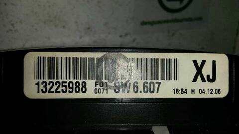 Foto 2ª: Cuadro de Instrumentos Opel Zafira 1.9 CDTI 120CV 88KW [Z19DT] (2007)