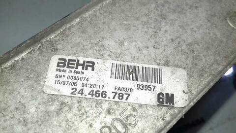 Foto 3ª: Intercooler Opel Tigra COSMO 69CV 51KW [Z13DT] (2006)