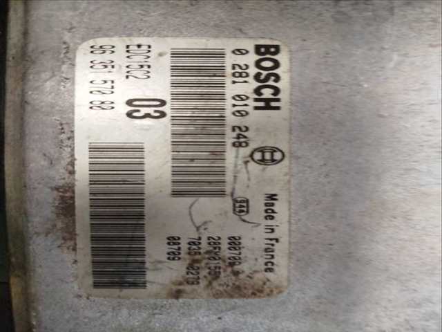 Foto 3ª: Centralita Motor ECU Peugeot 406 BERLINA (1998)