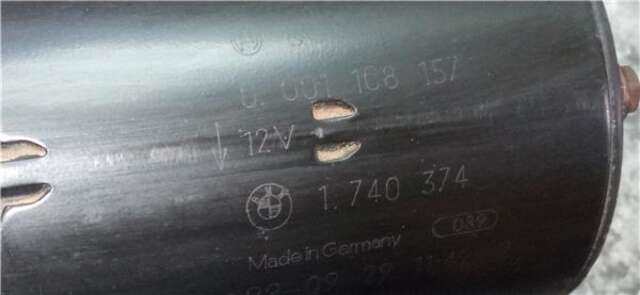 Foto 2ª: Motor de Arranque Bmw Serie 3 315 1.9 316I [1.9 LTR. - 77 KW CAT] [M43 B19 (19 4 E1)]