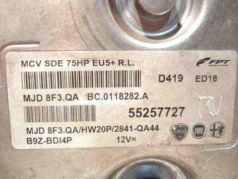 Foto 4ª: Centralita Motor ECU Fiat Qubo 1.3 D MULTIJET 225CXB1A 225AXB1A 225CXB11 225AXB11 ... 75CV 55KW [199A9000] (2014)
