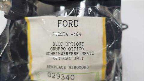 Foto 2ª: Faro Derecho Ford Fiesta FURGON