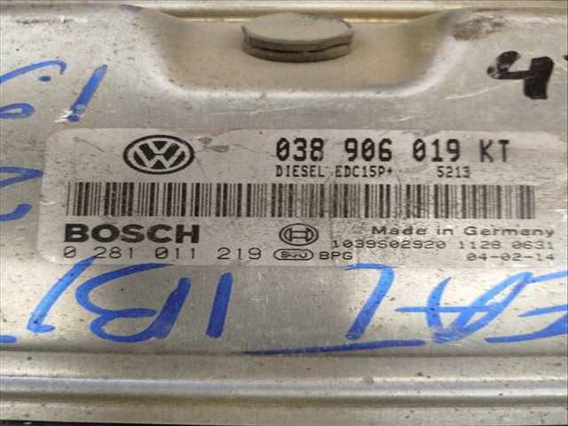 Foto 2ª: Centralita Motor ECU Seat Ibiza VERSION INDEFINIDA (2003)