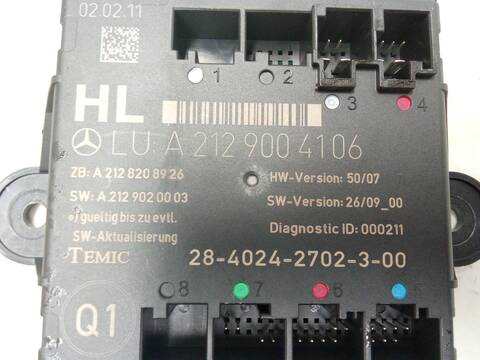 Foto 4ª: Centralita Motor ECU Mercedes Clase E 180 E 200 CDI - BLUETEC 212.005 212.006) 136CV 100KW [OM 651.925]