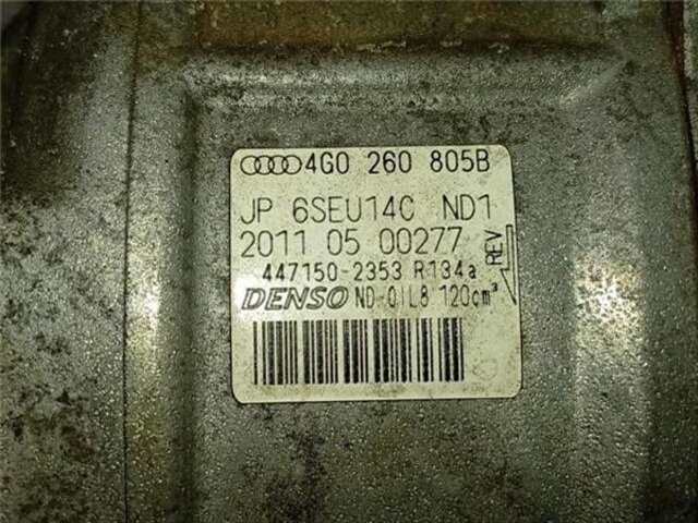 Compresor Aire Acondicionado Audi A6 3.0 TDI QUATTRO [3.0 LTR. - 150 KW V6 24V TDI]