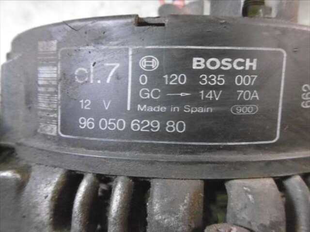 Foto 3ª: Alternador Peugeot 106 1.1 I [HDZ (TU1M)]