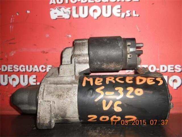 Motor de Arranque Mercedes Clase S 220 3.2 320 L (220.165) [3.2 LTR. - 165 KW V6 18V CAT]