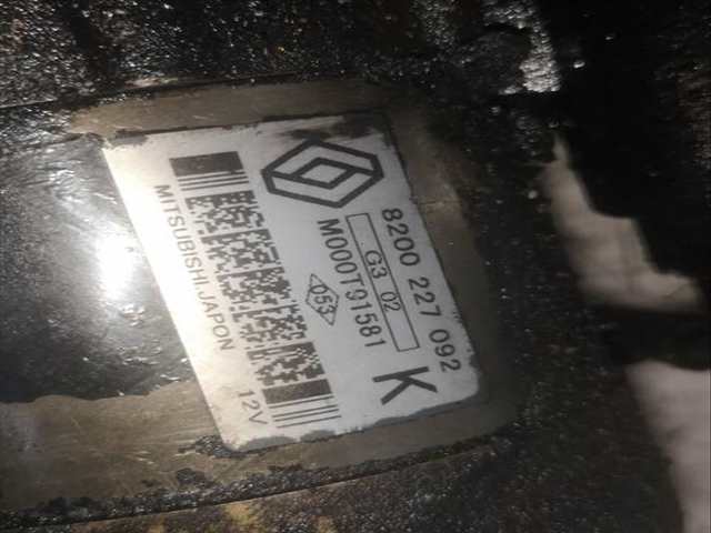 Motor de Arranque Renault Kangoo K9KA7