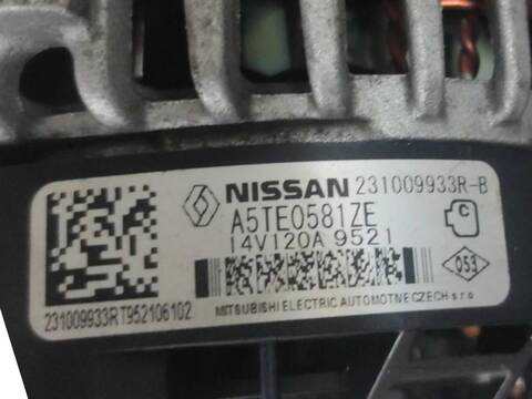 Alternador Renault Captur 1.3 TCE 150 J5NK J5JS)