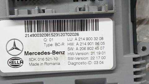 Foto 2ª: Centralita Motor ECU Mercedes Clase C 160 C 300 DE 206.208) 197CV 145KW [654820] (2024)