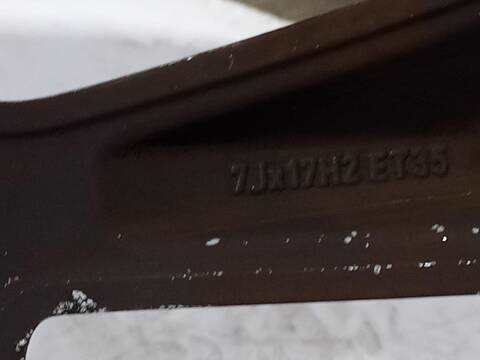 Foto 2ª: LLanta Chapa Opel Zafira 1.9 CDTI CAT Z 19 DTL) 101CV [D/ Z19DT] (2005)