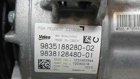 Foto 3ª: Compresor Aire Acondicionado Peugeot 3008 GT LINE 131CV 96KW [HN05] (2021)